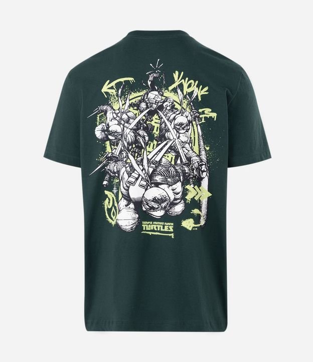 Remera Comfort en Algodón Manga Corta con Estampa de las Tortugas Ninja 6