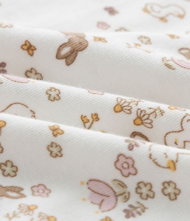 Body Infantil con Estampado de Animales y Flores – Talle RN a 18 Meses 4