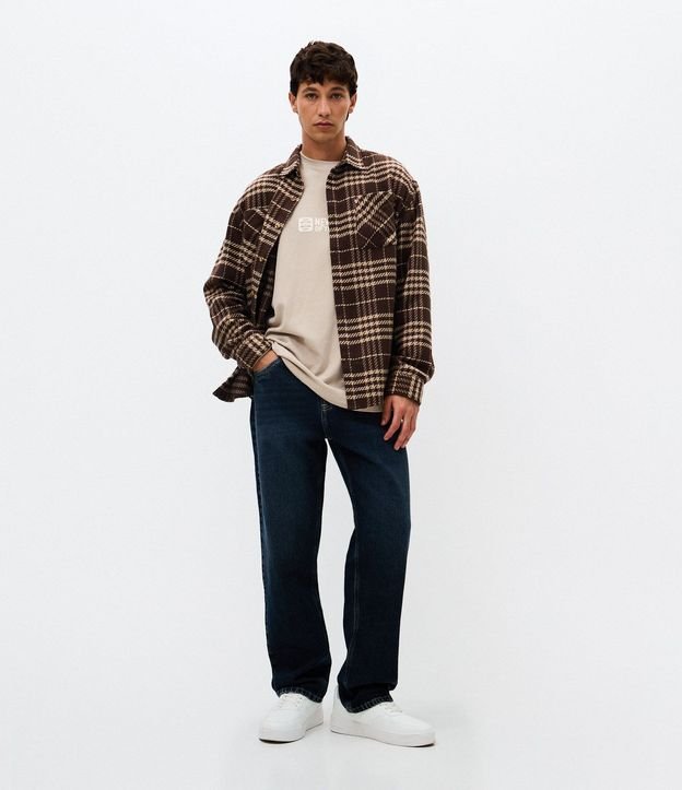 Pantalón en Jeans Recto Vintage