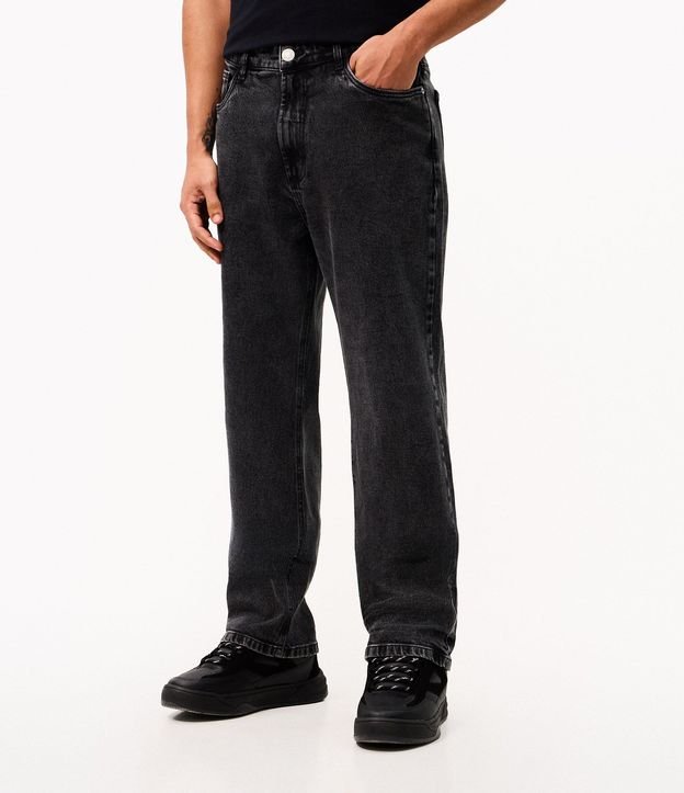 Pantalón en Jeans Recto Vintage 2