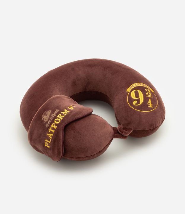 Almohada de Viaje con Máscara de Dormir Estampa de Harry Potter 2