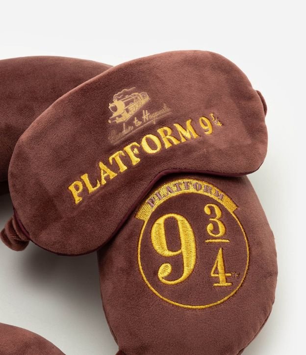 Almohada de Viaje con Máscara de Dormir Estampa de Harry Potter 4