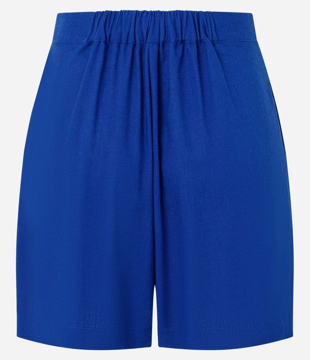 Short en Viscolino con Cintura Elástica 7