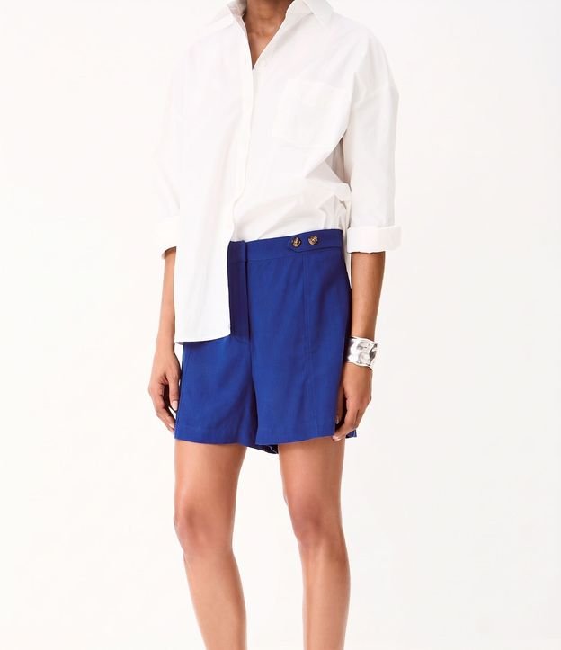 Short en Viscolino con Cintura Elástica 2