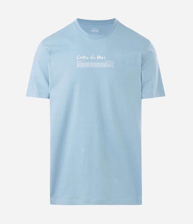 Remera en Algodón con Estampa Deportiva Cuentos del Mar 4