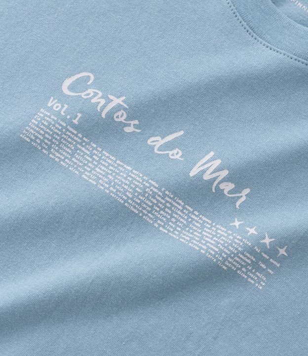 Remera en Algodón con Estampa Deportiva Cuentos del Mar 7