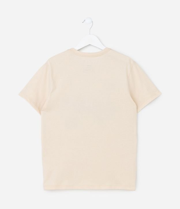Remera Infantil con Estampado Lettering Deportivo Brooklyn – Talle 5 a 14 años 3