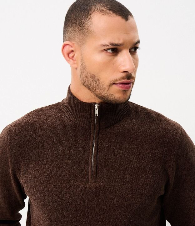 Saco Chenille Half Cremallera 2
