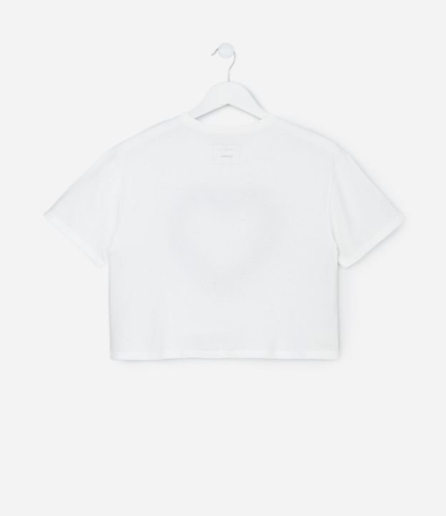 Remera Infantil Relaxed con Estampado de Corazón – Talle 5 a 14 años 2