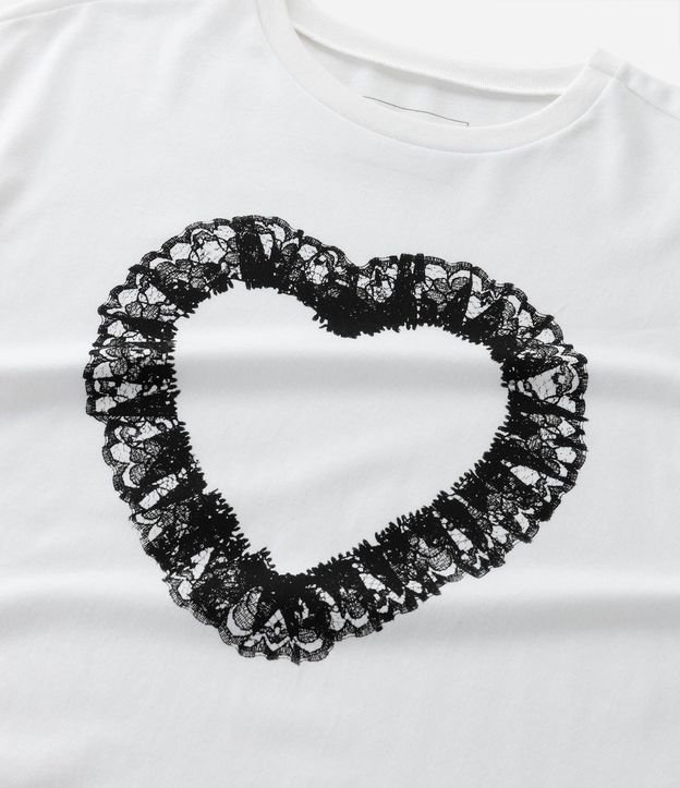 Remera Infantil Relaxed con Estampado de Corazón – Talle 5 a 14 años 4