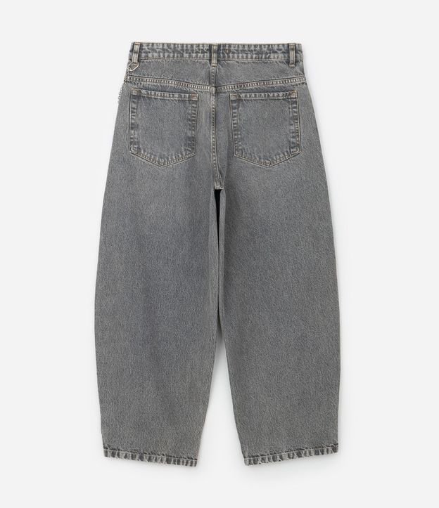 Pantalón Baggy Balloon en Jeans Denim Liso 6