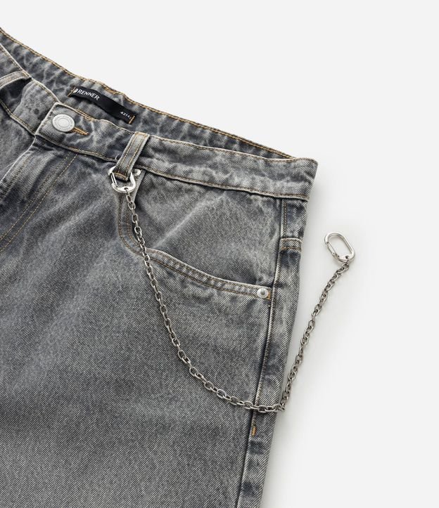 Pantalón Baggy Balloon en Jeans Denim Liso 7