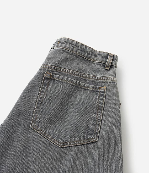 Pantalón Baggy Balloon en Jeans Denim Liso 8
