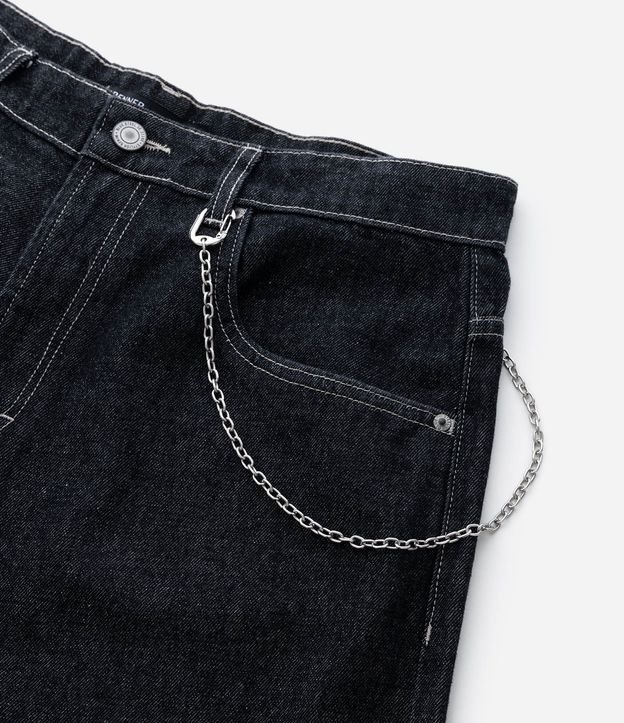 Pantalón Baggy Balloon en Jeans Denim Liso 10