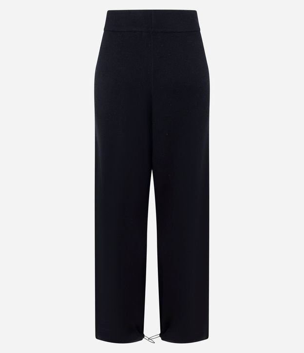 Pantalón Recto en Punto con Regulador en el Ruedo 3