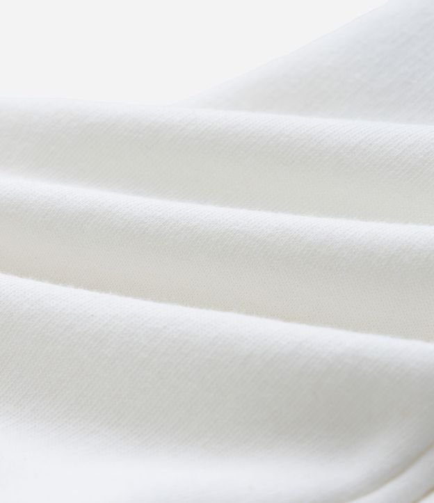 Pantalón Infantil en Algodón con Felpa y Moña – Talle 0 a 18 Meses 4