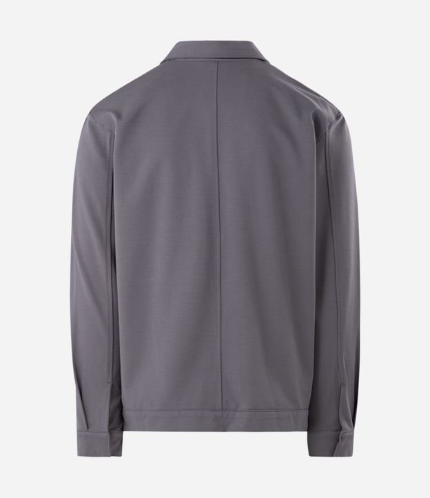 Campera en Sarga con Cremallera y Bolsillos 11