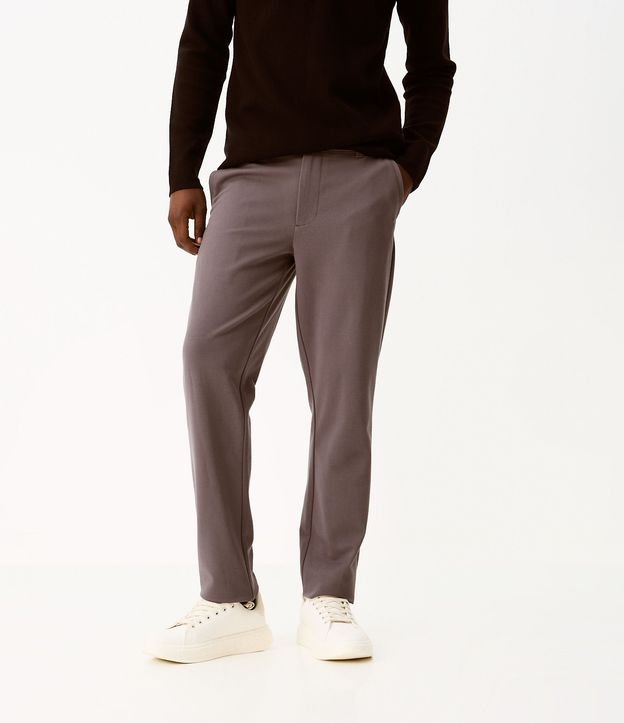 Pantalón Slim en Sarga Performance 2