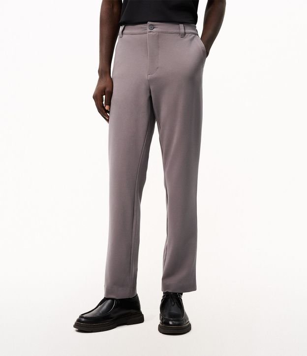 Pantalón Slim en Sarga Performance 4