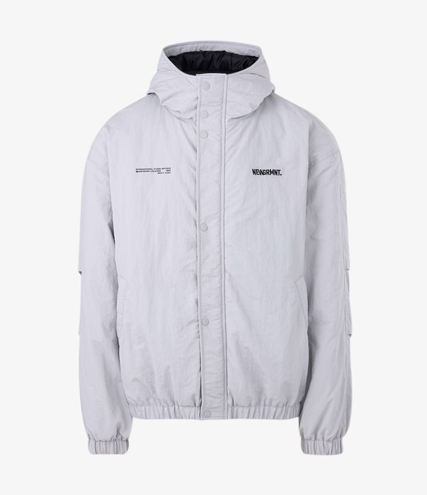 Campera Masculina Bomber Tecnológica con Bordado en el Pecho 5
