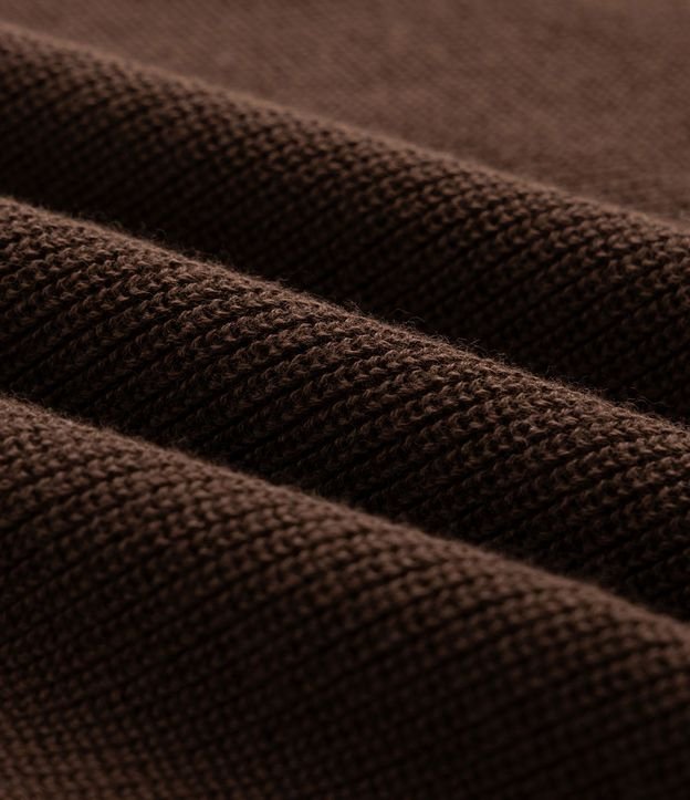 Suéter Texturizado con Cuello Polo 6