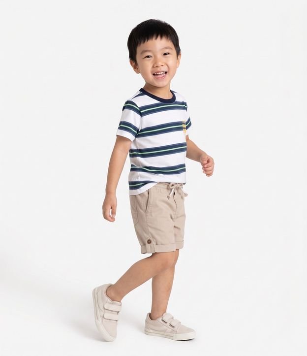 Bermuda Infantil en Sarga Ripstop – Talle 1 a 6 años 2