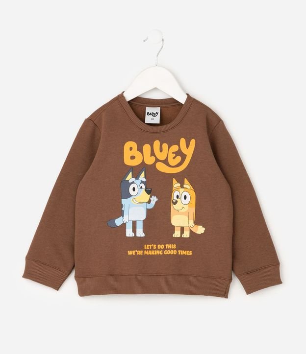 Buzo Infantil en Algodón con Estampa de Bluey y Bingo – Talle 2 a 6 años 2