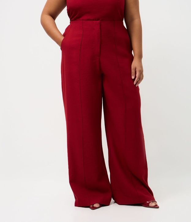 Pantalón Sastre Wide con Friso Delantero Curve & Plus Size 2