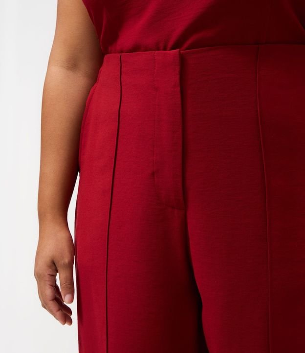 Pantalón Sastre Wide con Friso Delantero Curve & Plus Size 4
