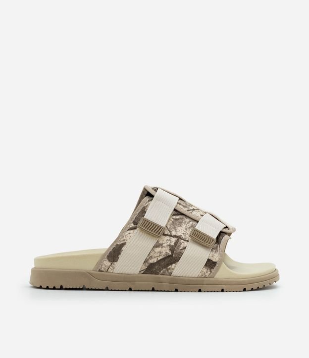 Ojota Slide Camuflado con Tiras Ajustables