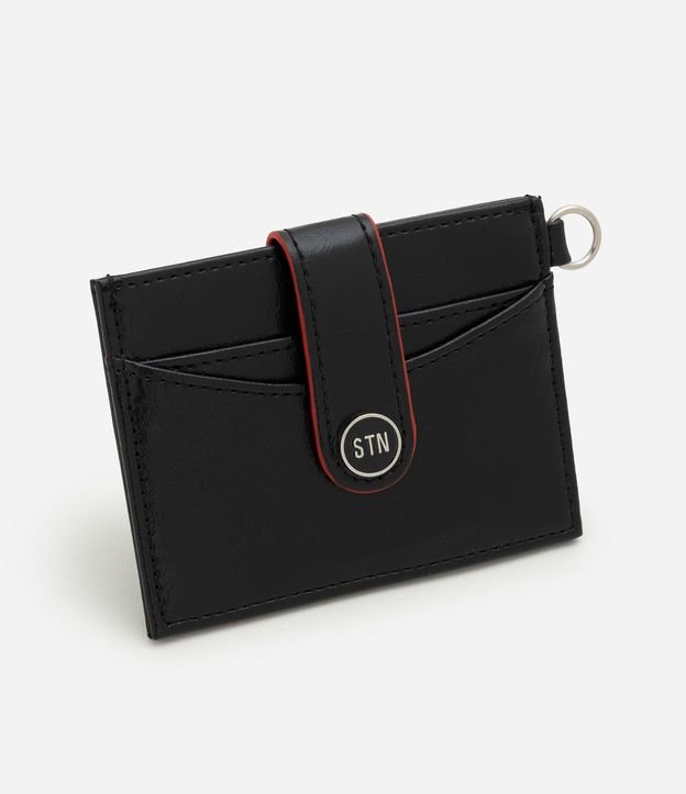 Billetera Pequeña en PU con Solapa