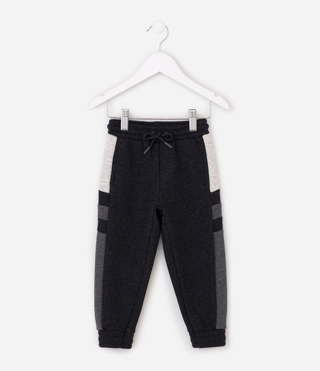 Pantalón Infantil con Recortes Tricolor y Cordón – Talle 1 a 5 años 2
