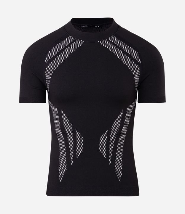Remera Muscle Seamless con Perforaciones