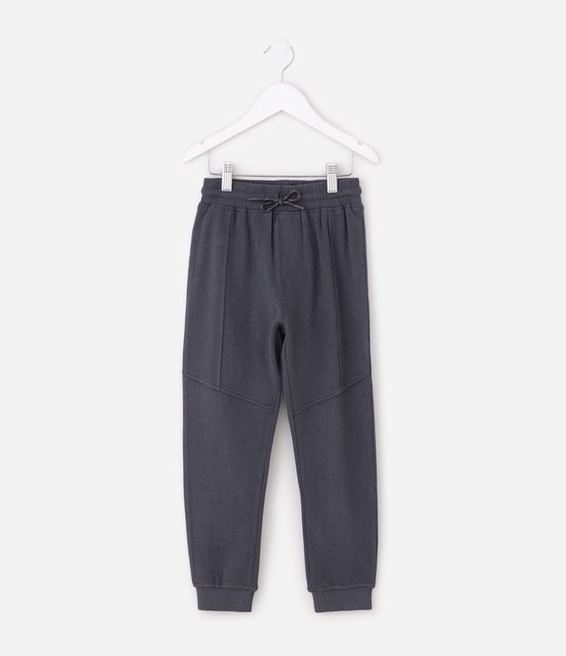 Pantalón Infantil en Fleece Canelado - Talle 1 a 6 años 2