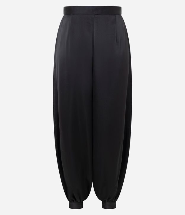 Pantalón Aladim en Satén con Bajo Ajustado 6