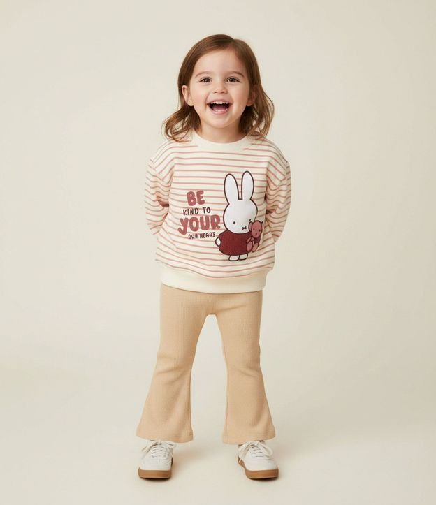 Buzo Infantil en Algodón con Estampado Miffy – Talle 1 a 5 años