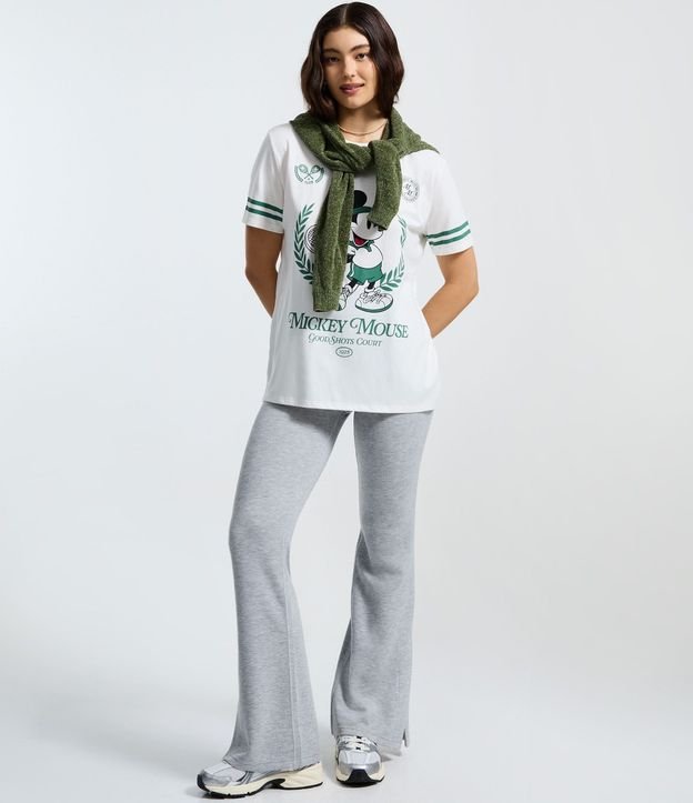 Remera en Media Malla con Estampa de Mickey 2