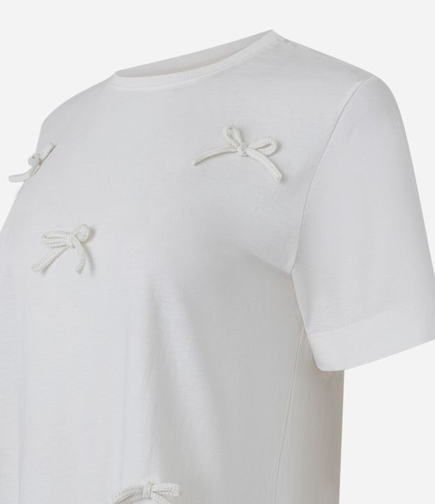 Blusa en Media Malla con Moñitas Aplicados 5