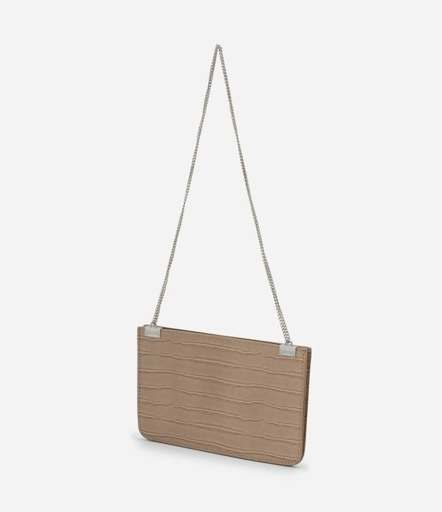 Cartera Transversal Pequeña en PU con Textura Crocco 4