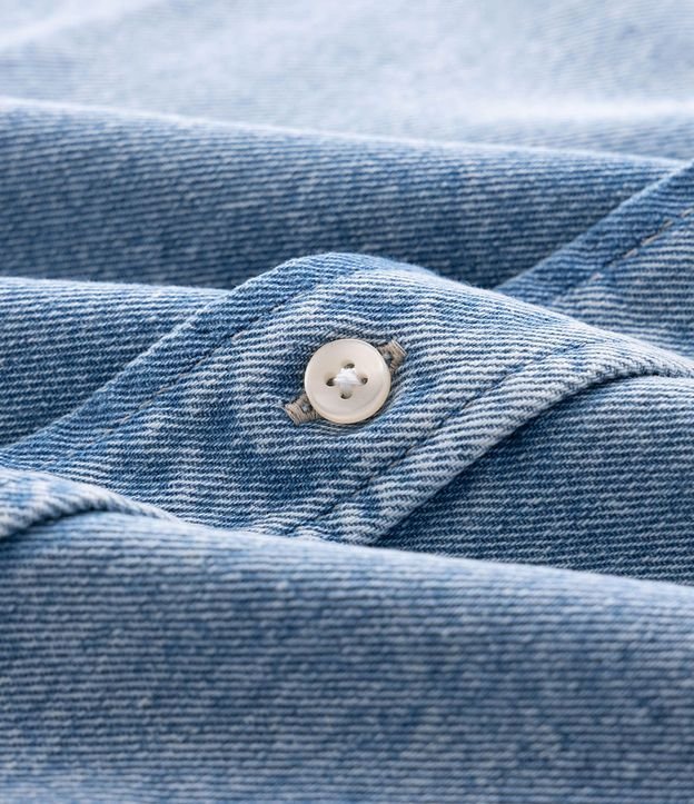 Camisa Jeans Overshirt Manga larga 3