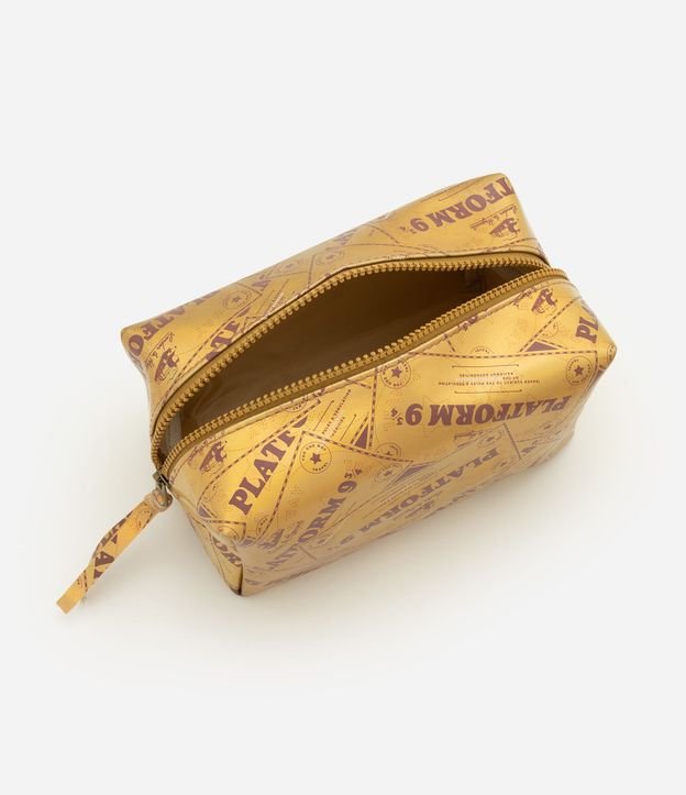 Neceser Rectangular en PU con Estampa Temática Harry Potter 5