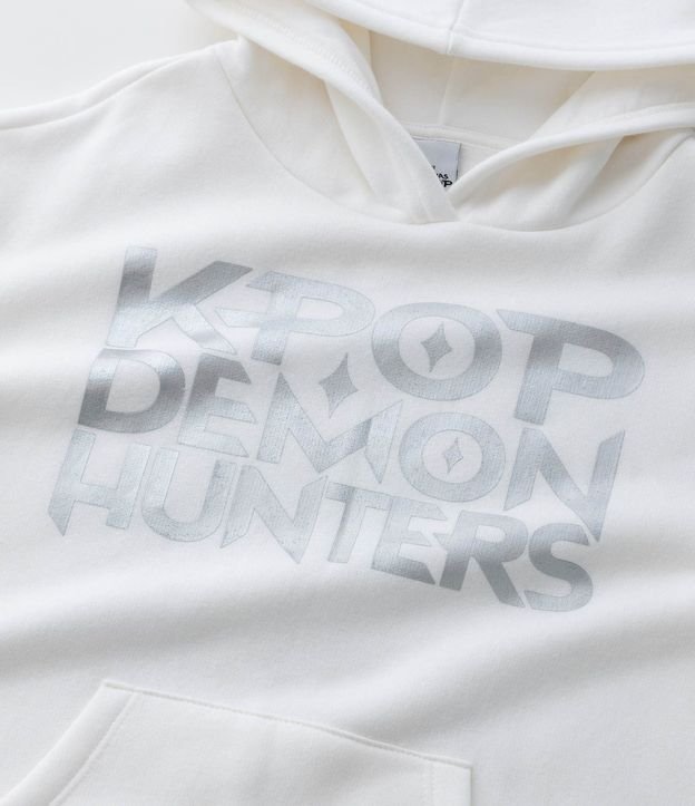 Buzo Infantil Oversized con Estampado Huntrix – Talle 5 a 14 años 7