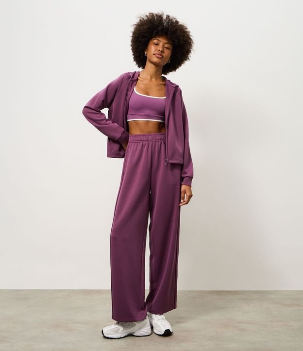 Pantalón Deportiva en Modal Canelado