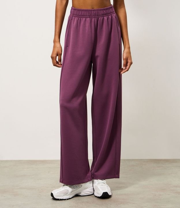 Pantalón Deportiva en Modal Canelado 2