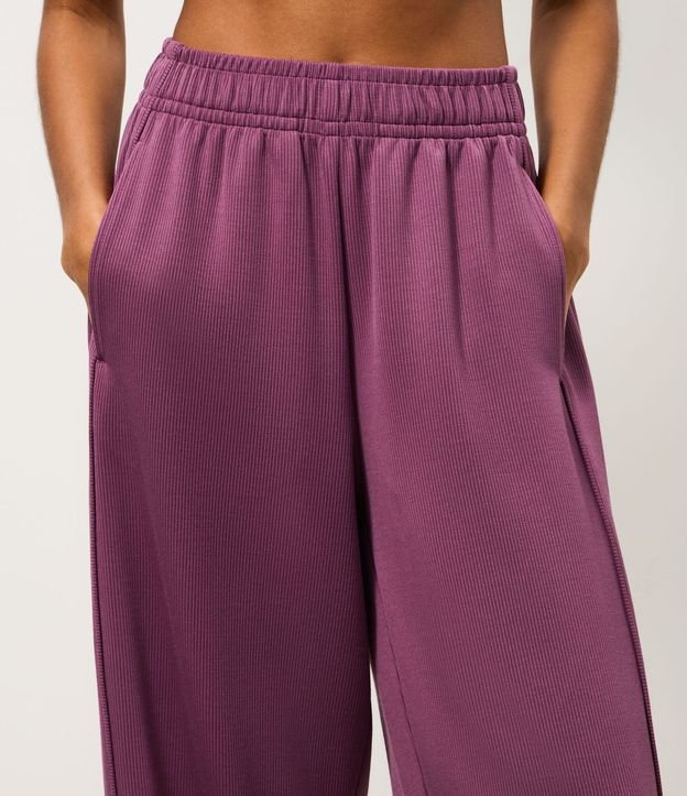 Pantalón Deportiva en Modal Canelado 3