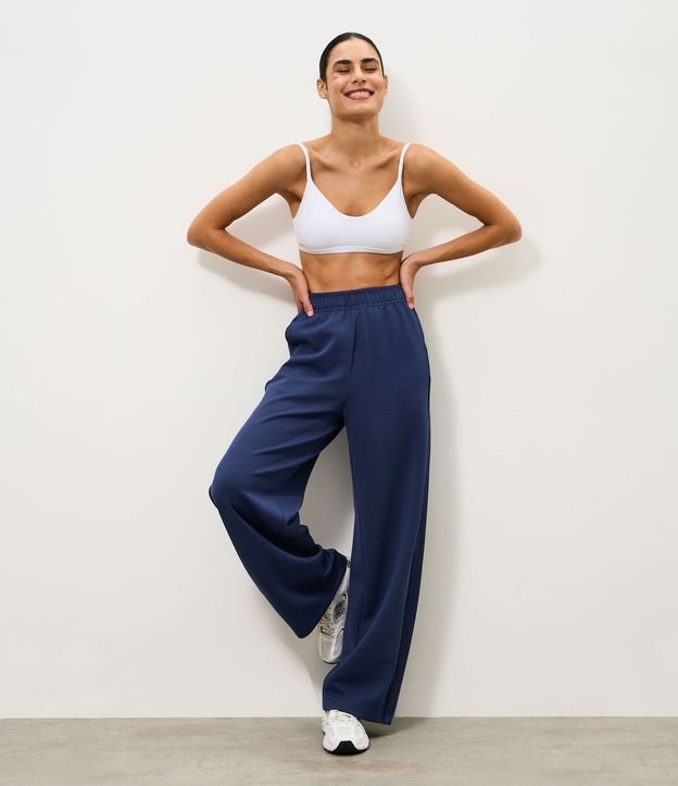Pantalón Deportiva en Modal Canelado