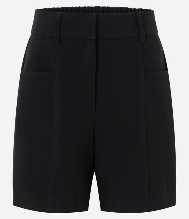 Short Sastre en Crepé con Cintura Elástica 5