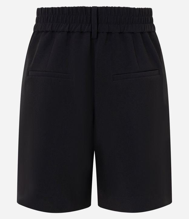 Short Sastre en Crepé con Cintura Elástica 6