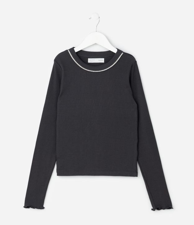 Remera Infantil con Termocolantes en el Cuello – Talle 7 a 14 años 2