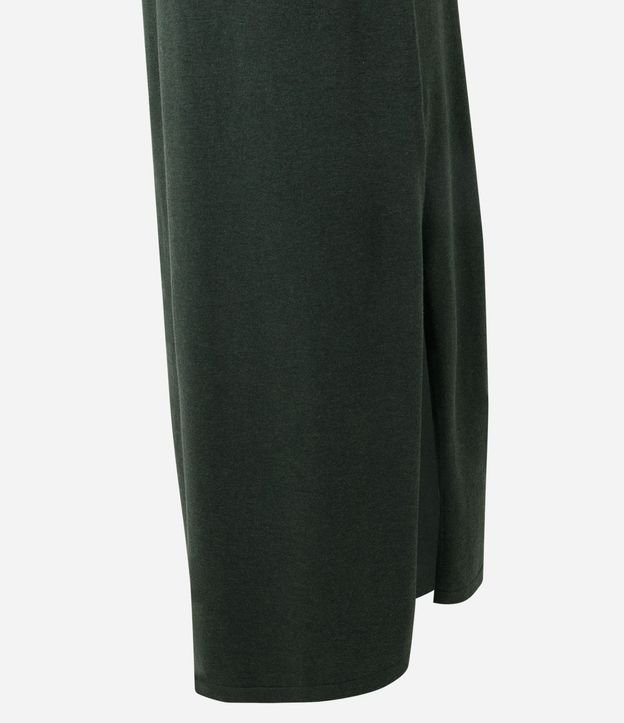 Vestido Midi Amplio en Punto con Manga Corta 8